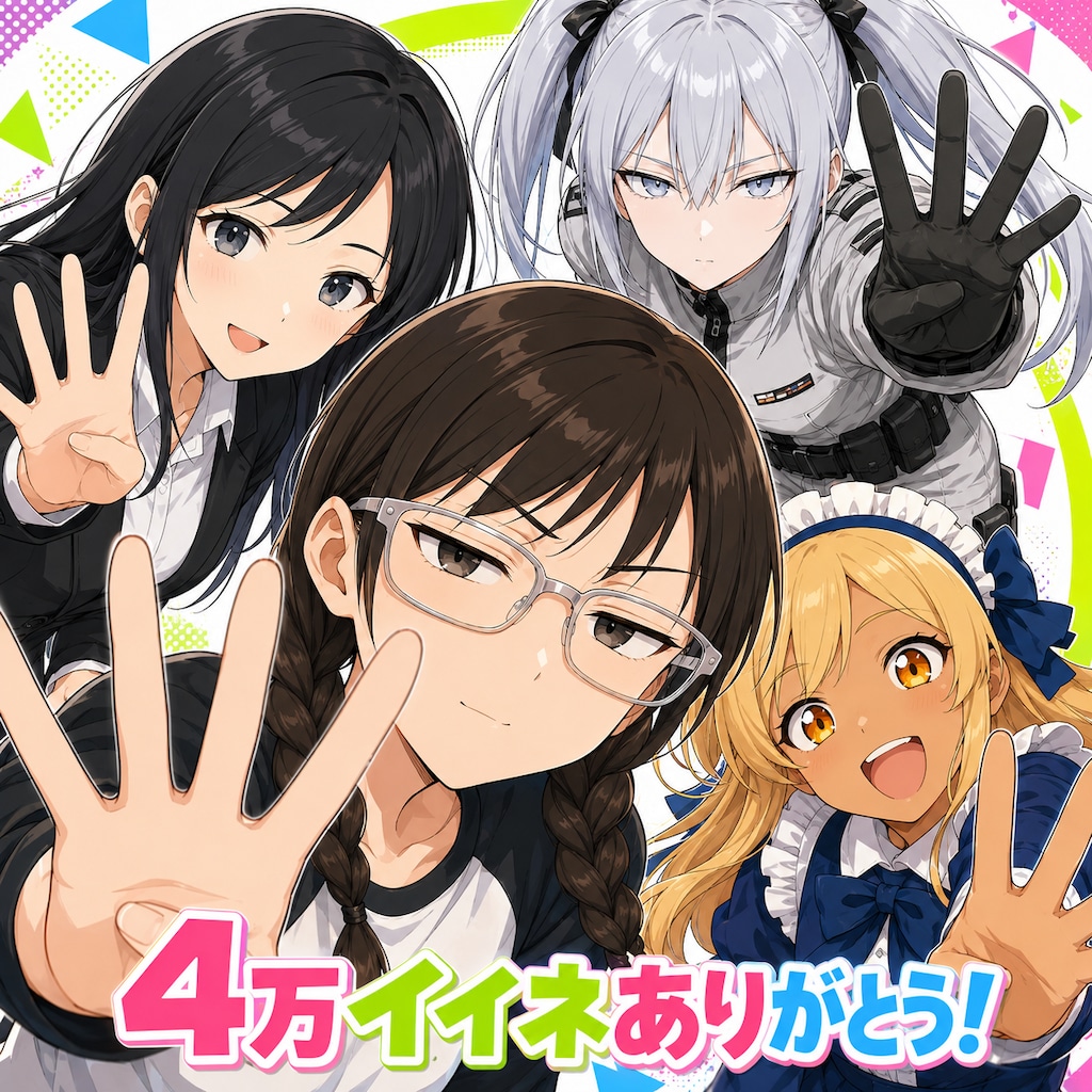 4万イイネ、ありがとう！