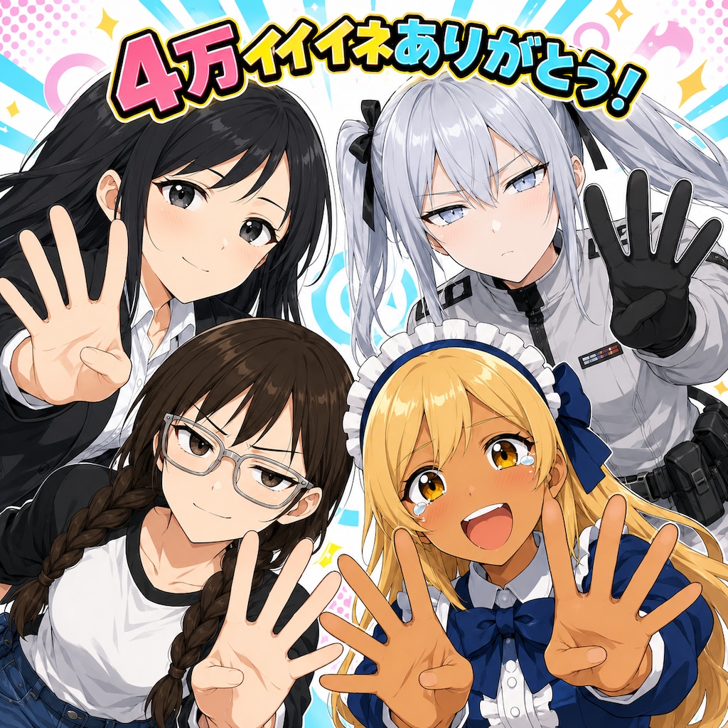 4万イイネ、ありがとう！