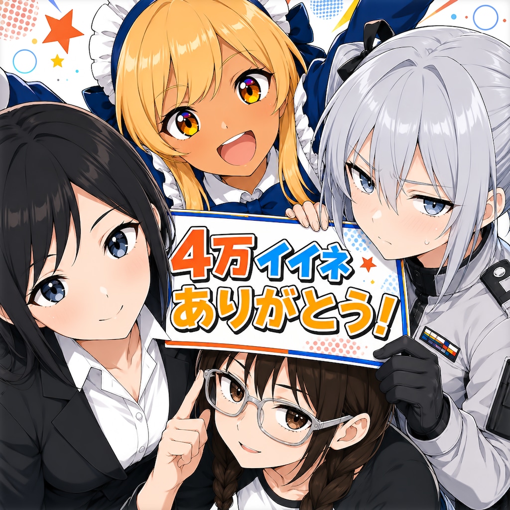 4万イイネ、ありがとう！