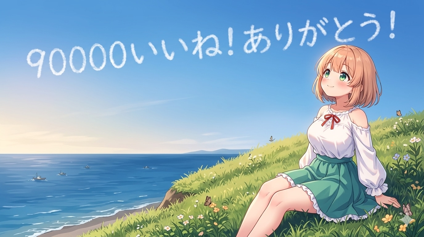 90,000いいね！応援ありがとうございます！ | の人気AIイラスト・グラビア