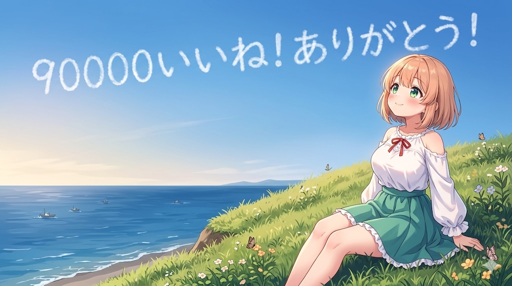 90,000いいね！応援ありがとうございます！