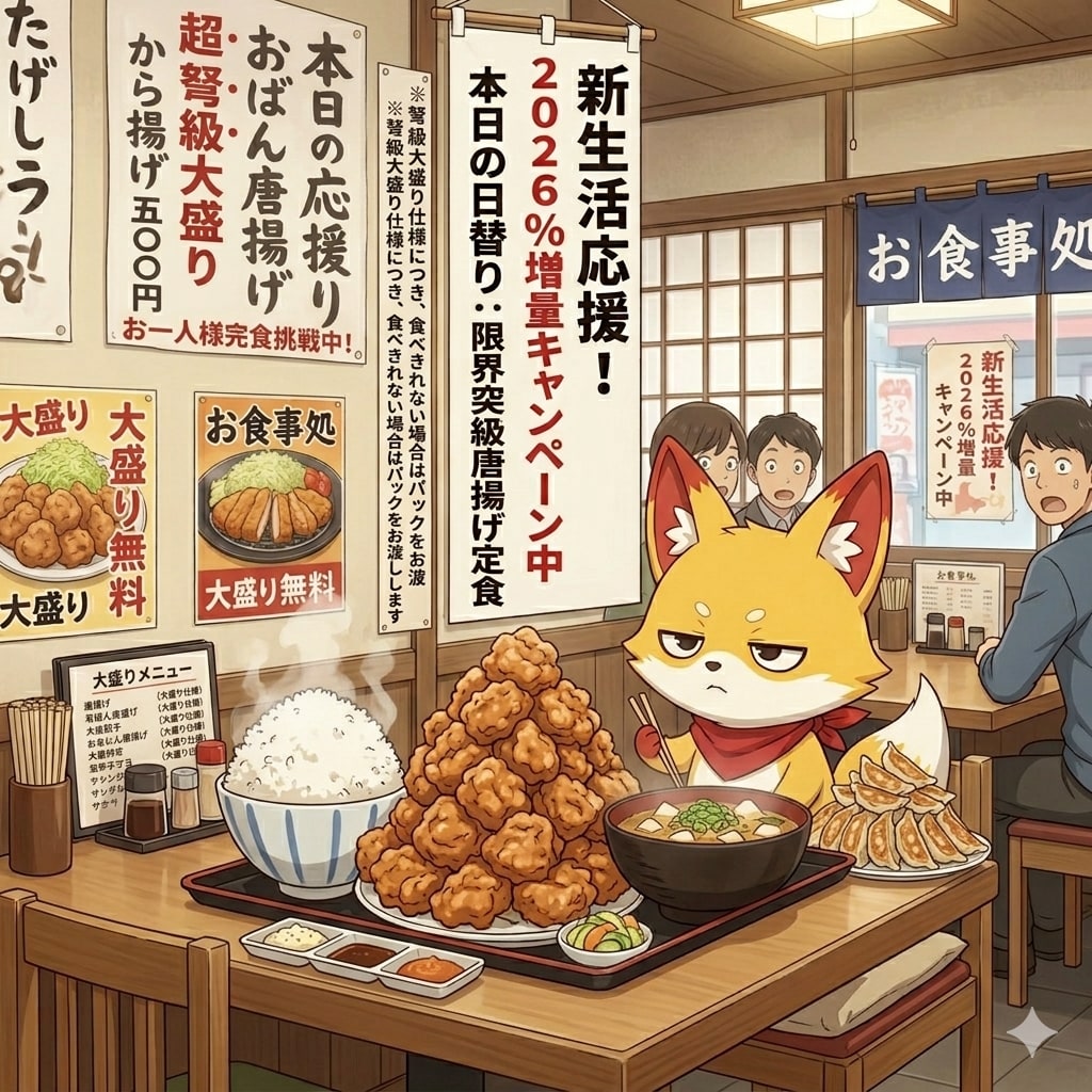 唐揚げ2026%増量 | の人気AIイラスト・グラビア