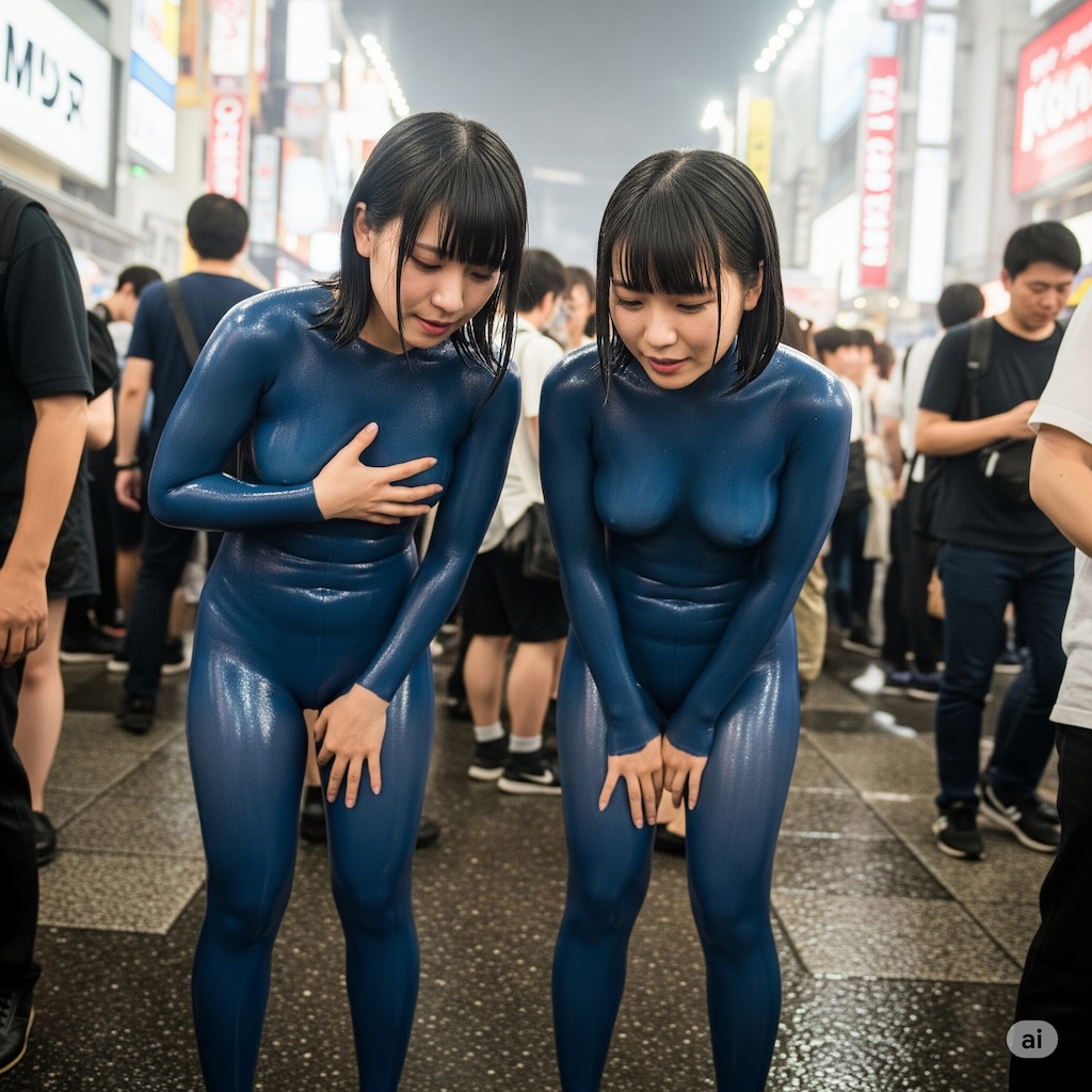 全身タイツゲリラ撮影会