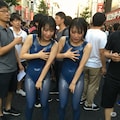 全身タイツゲリラ撮影会 2枚目