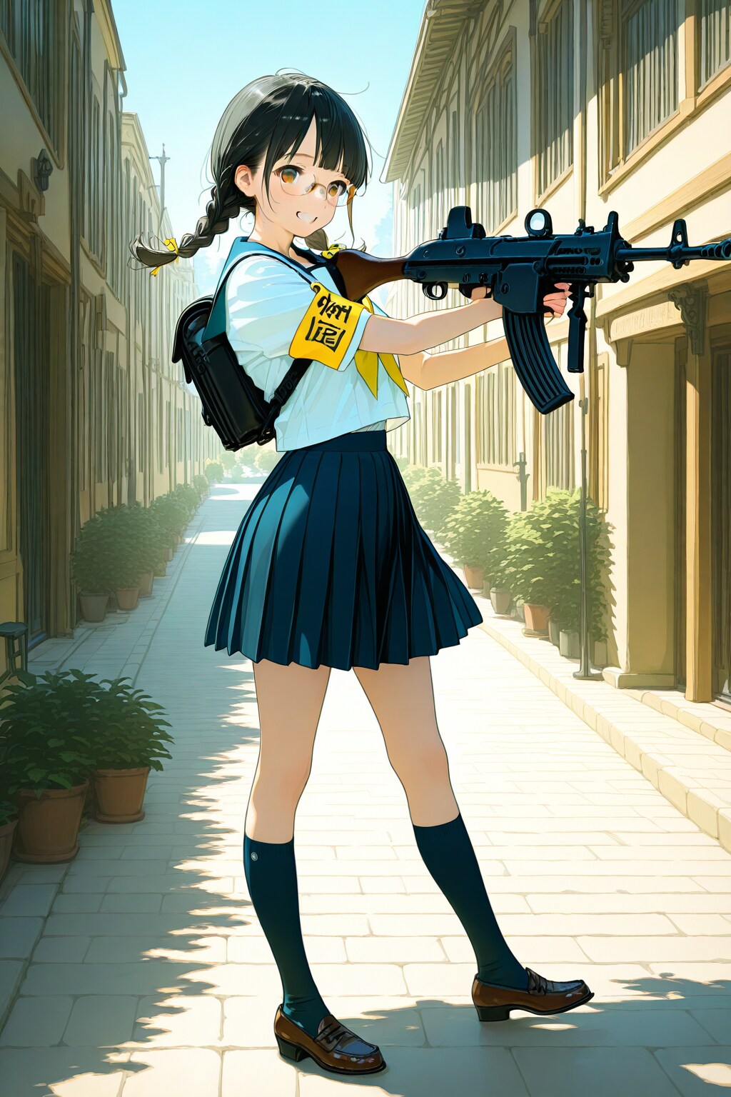 彼女は、風紀委員。