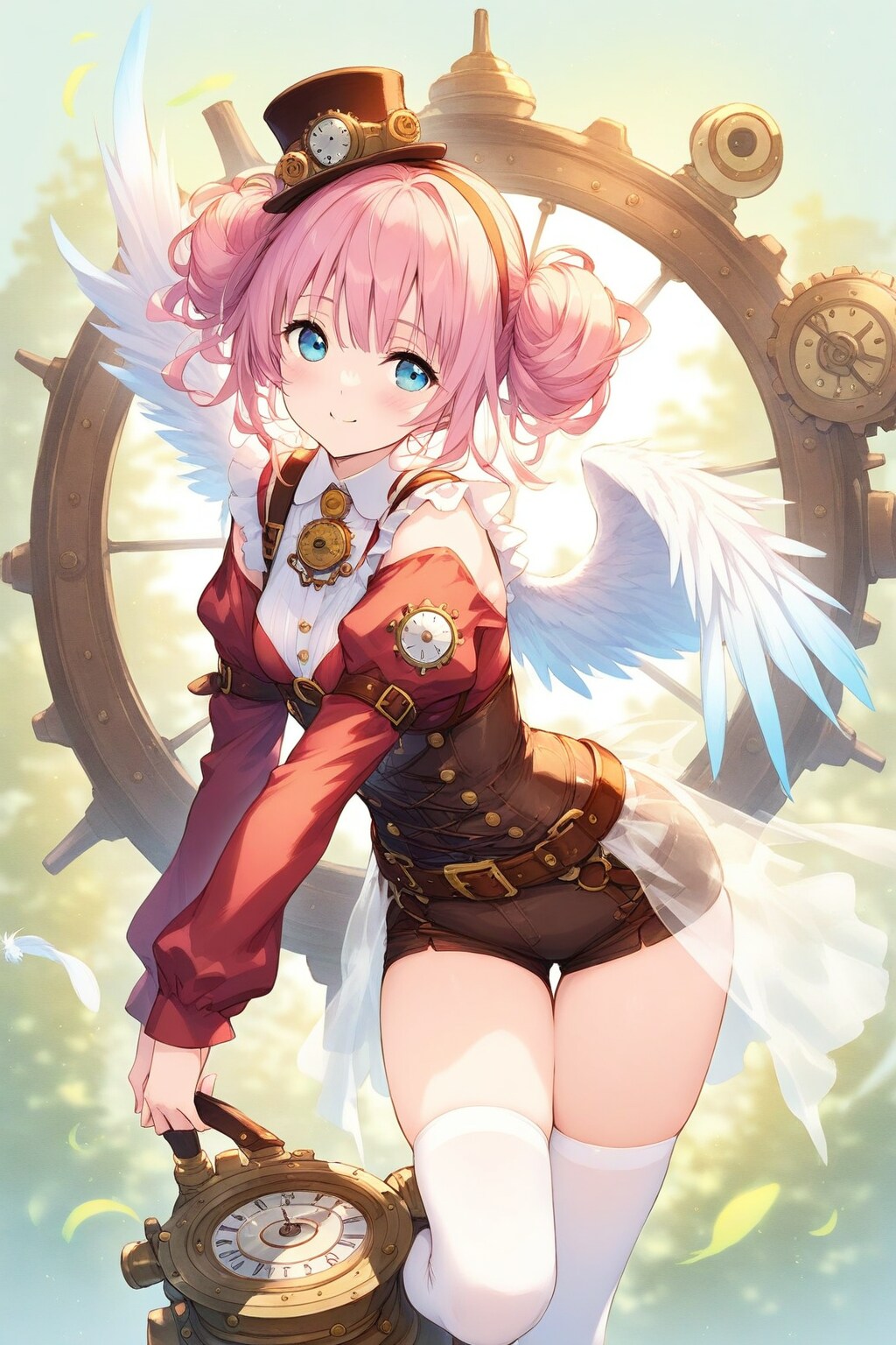 スチームパンク天使。 | の人気AIイラスト・グラビア