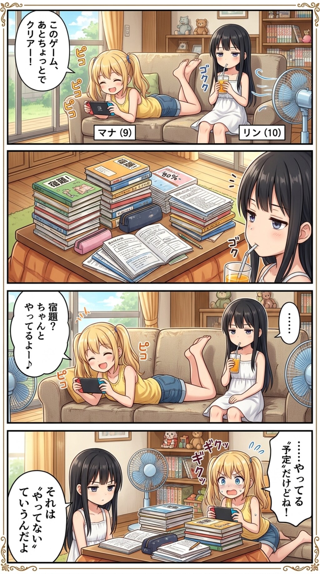 宿題は見なかったことに