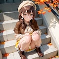 歩美 autumn fashion R15 (4) 2枚目