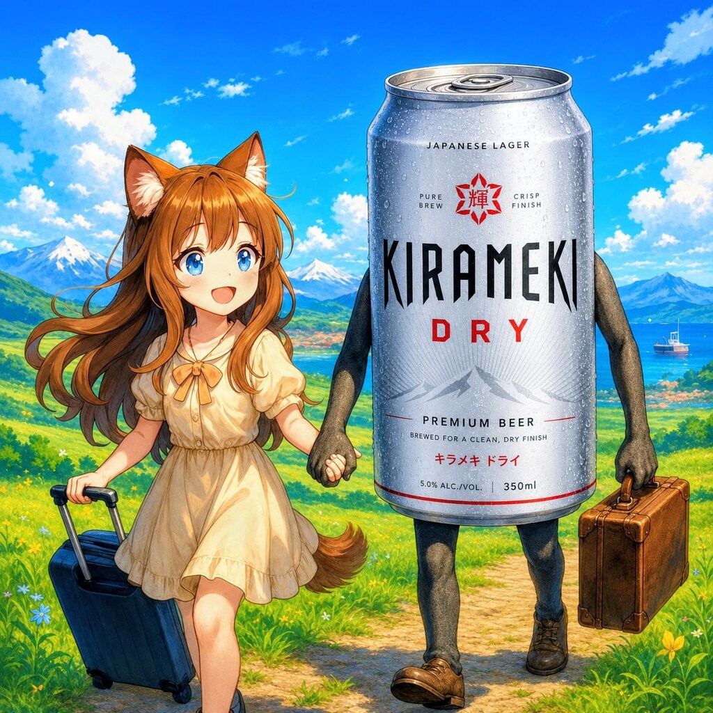 くにへかえる小さな女の子