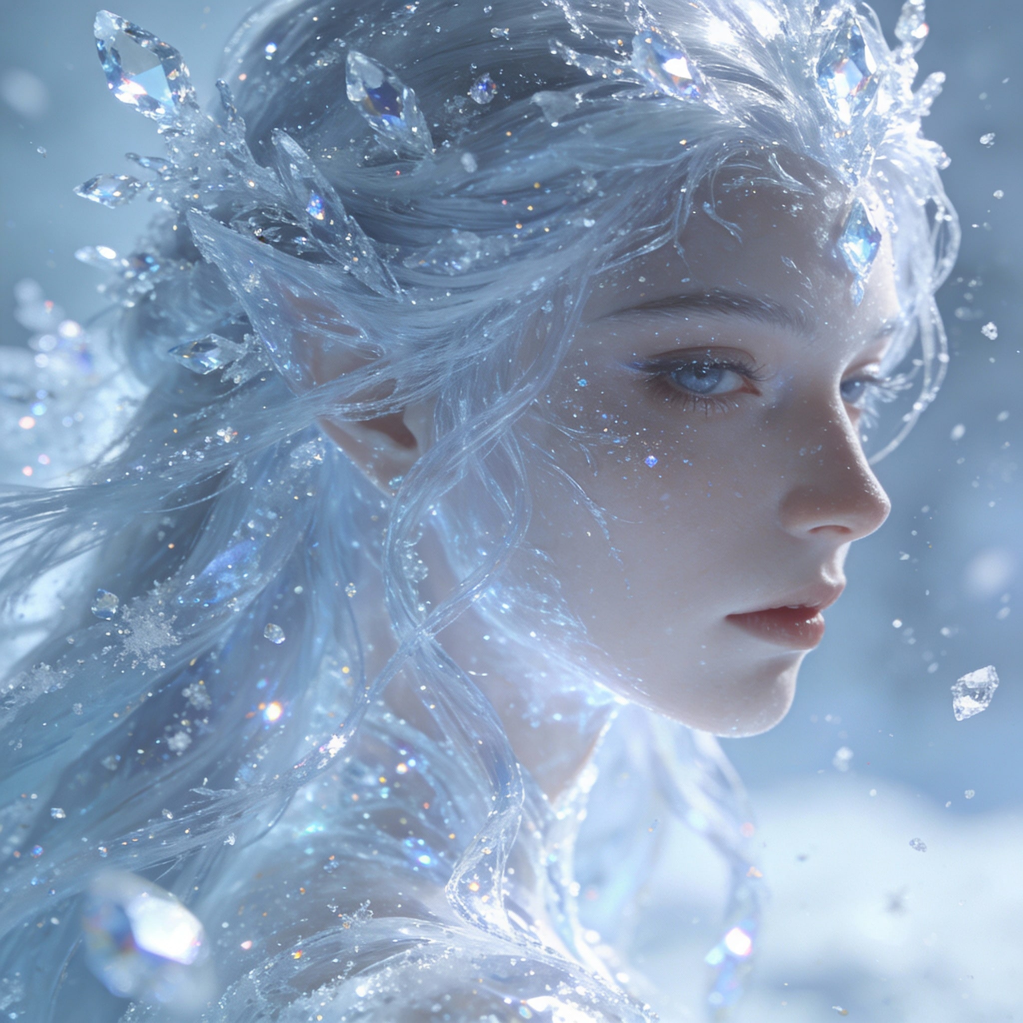 雪の魔女 | の人気AIイラスト・グラビア