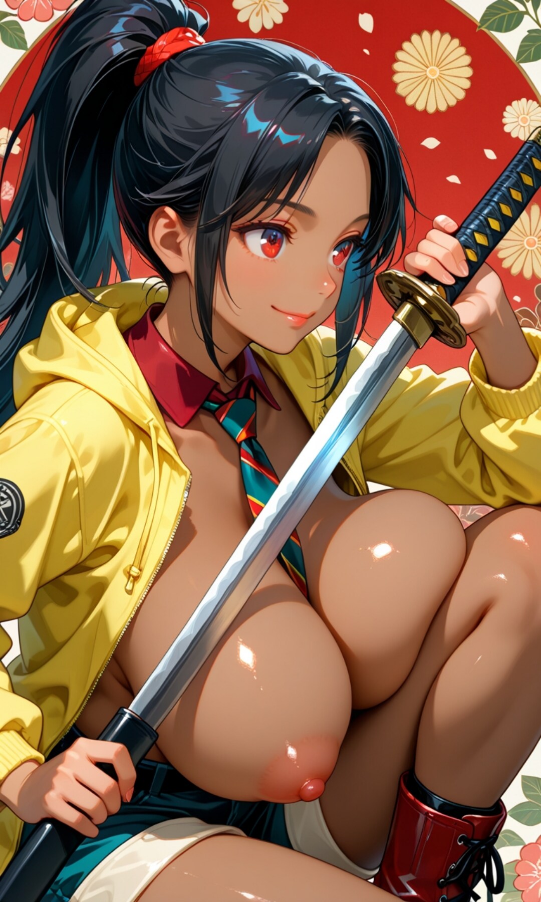 真っ二つ