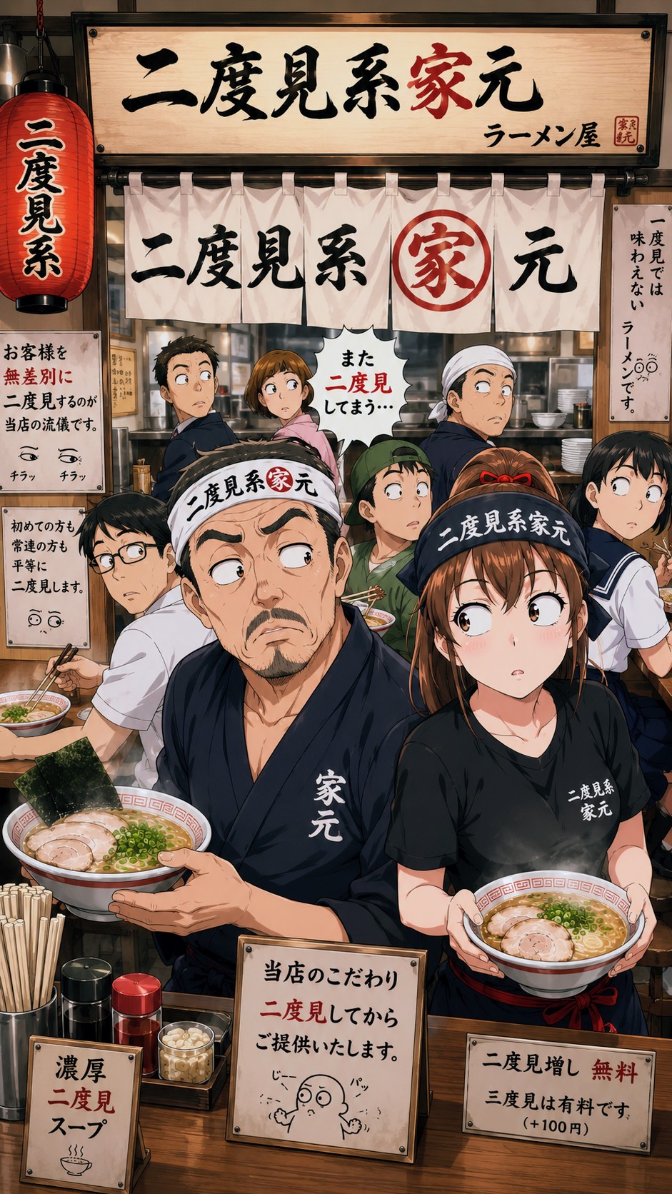 二度見系家元ラーメン屋🍜