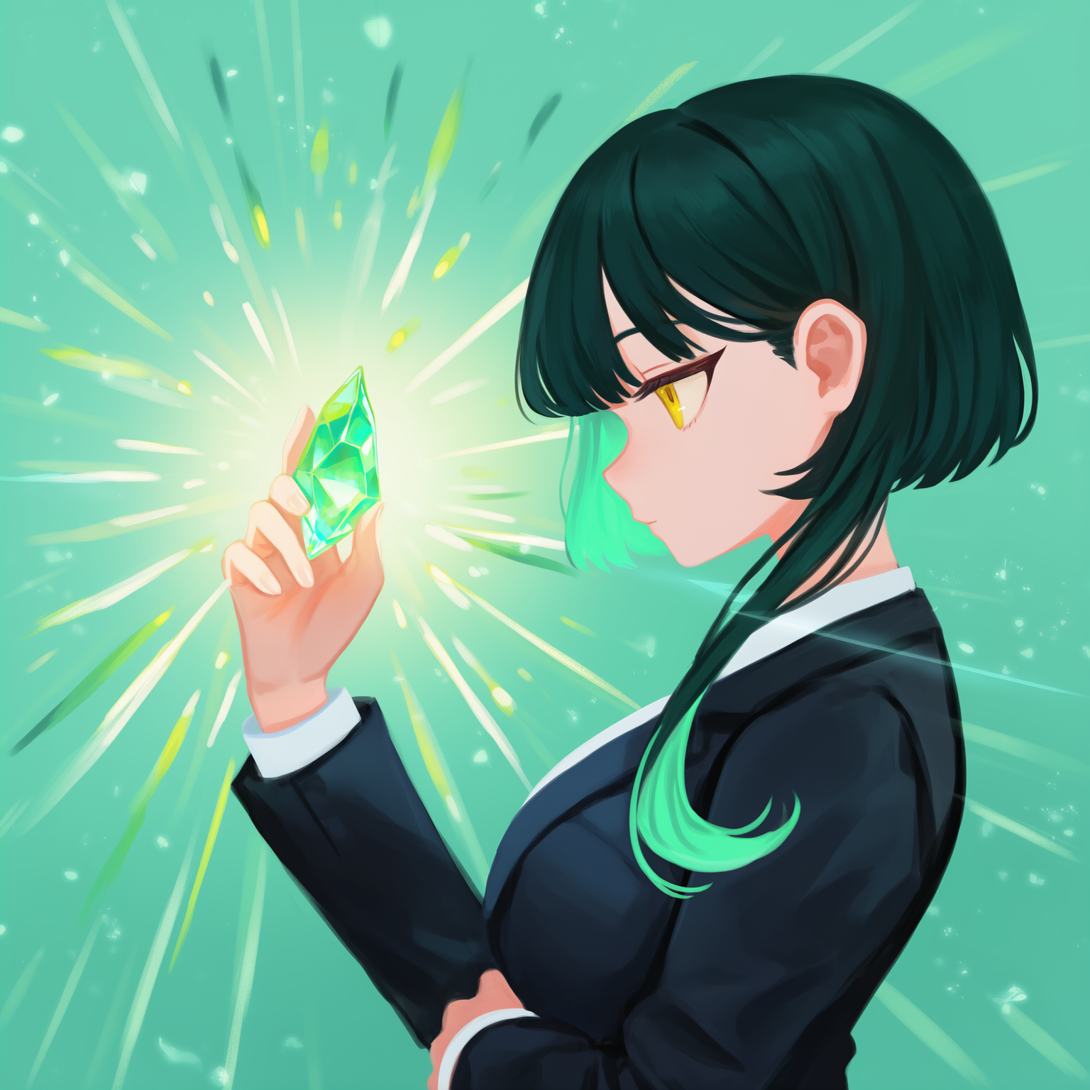 宝石を愛でる　Peridot