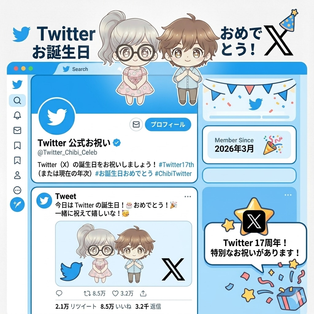 今日は「ツィッター誕生日」