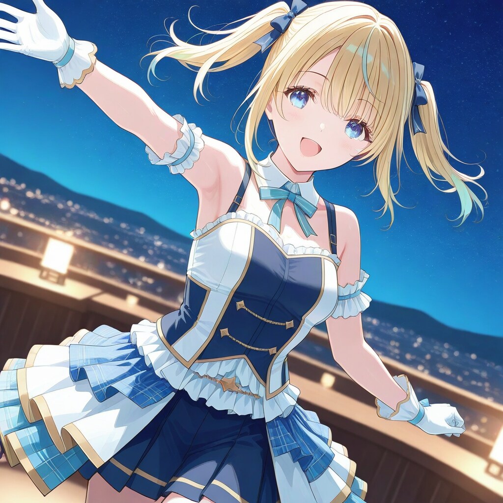 夜空、綺麗だね❤️