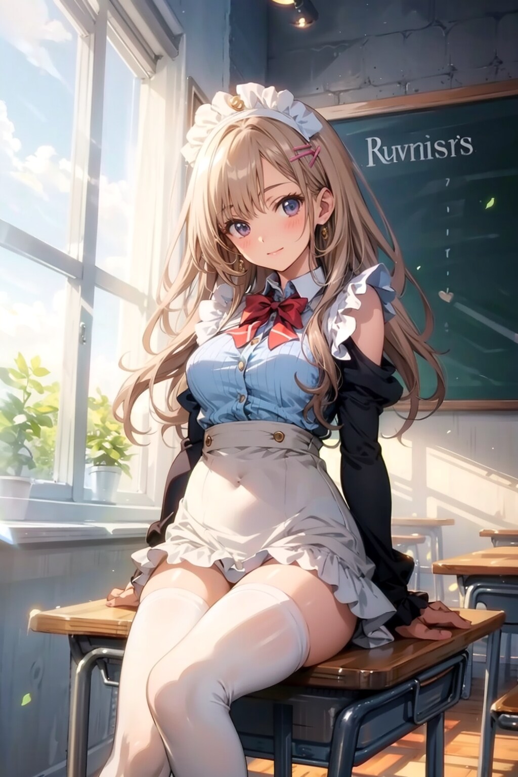 学校まで来ちゃった💕