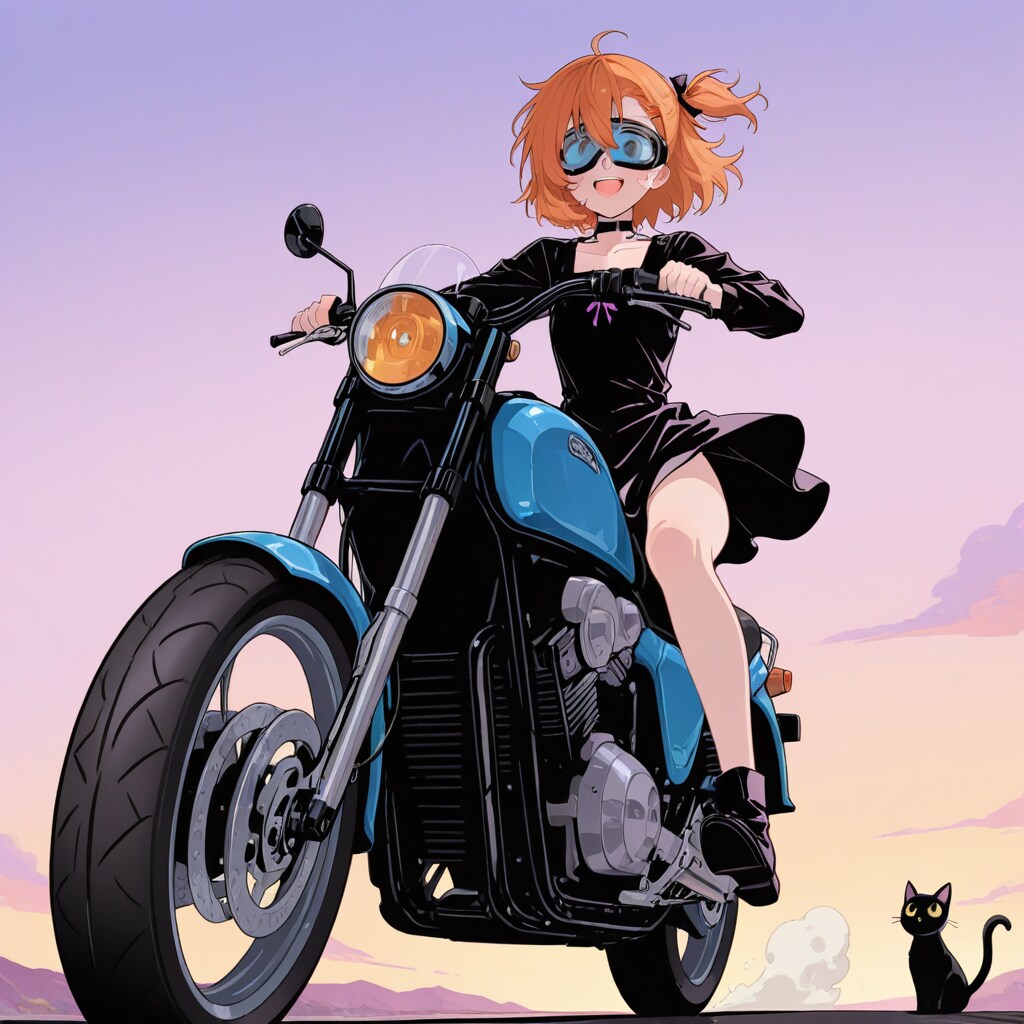 バイク好き彼女
