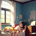 千枝とわんこ 4枚目