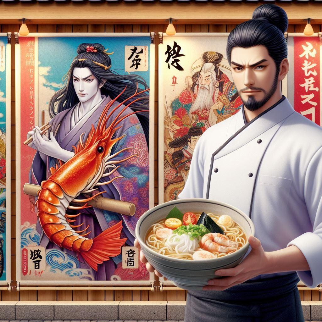 歌舞伎seafood noodle