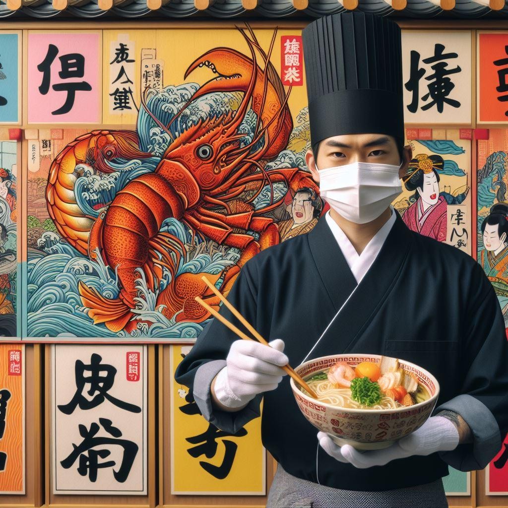 歌舞伎seafood noodle