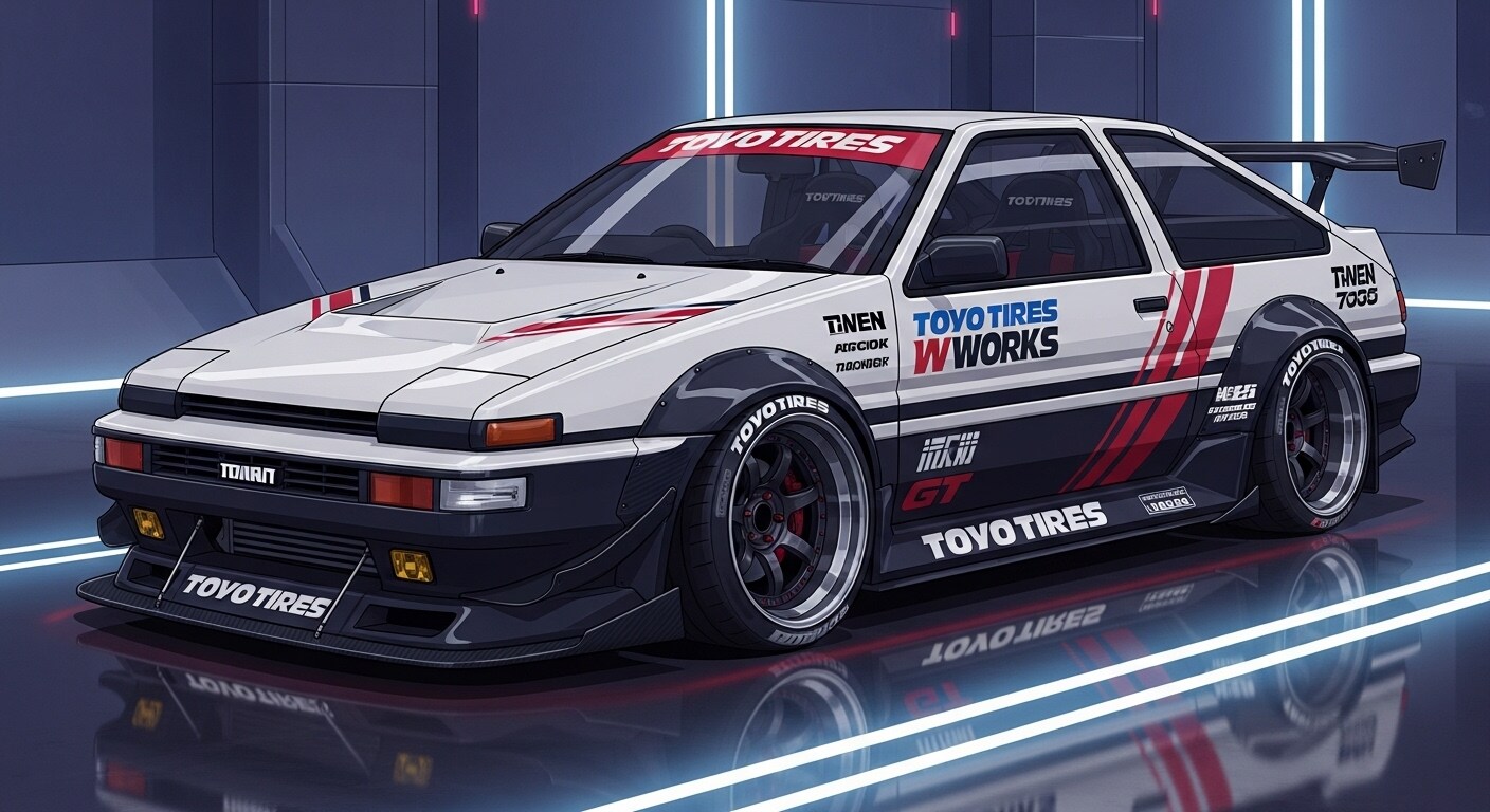 トーヨータイヤAE86
