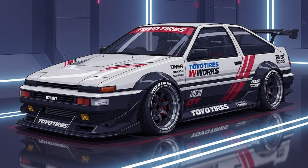 トーヨータイヤAE86