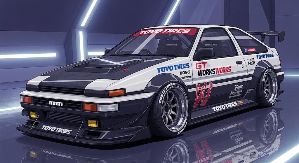 トーヨータイヤAE86