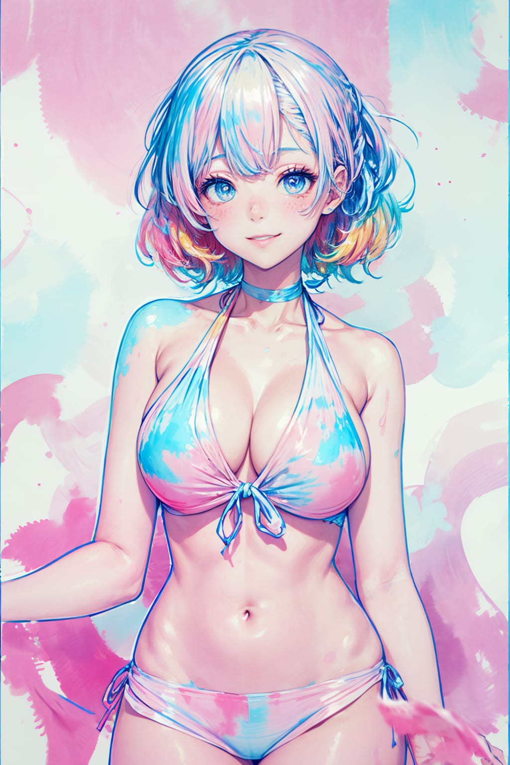 From the world of pastel colors | の人気AIイラスト・グラビア