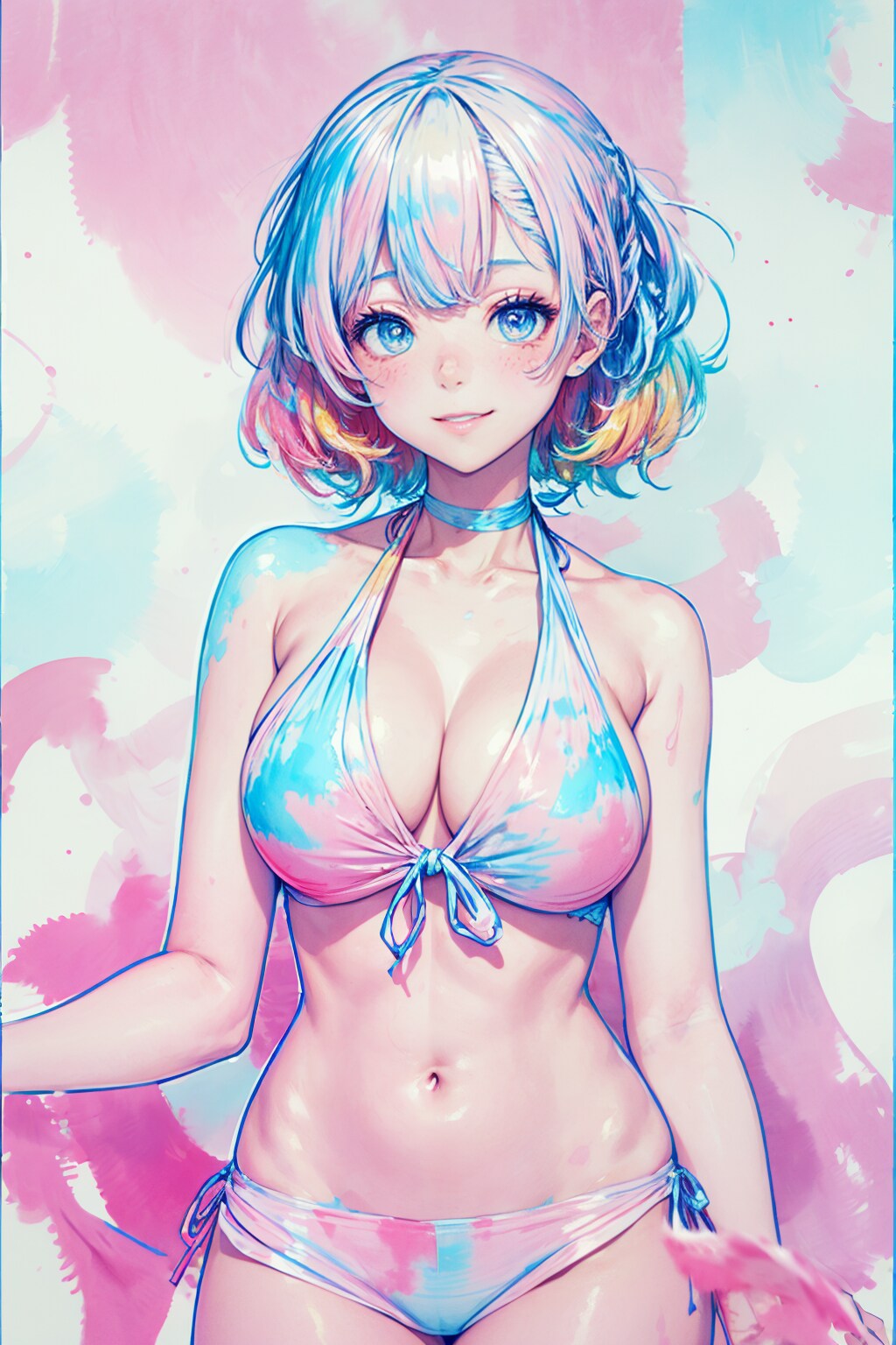 From the world of pastel colors