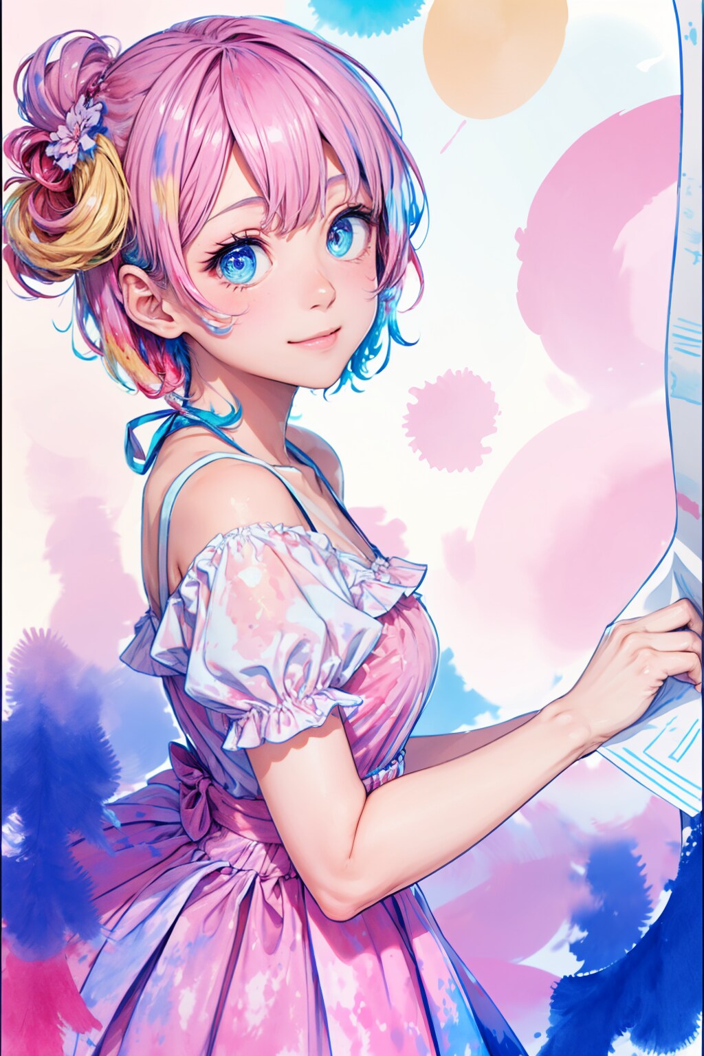 From the world of pastel colors