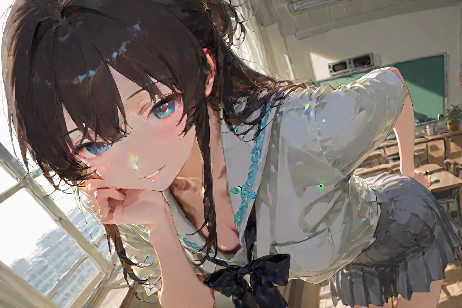 制服141 | の人気AIイラスト・グラビア