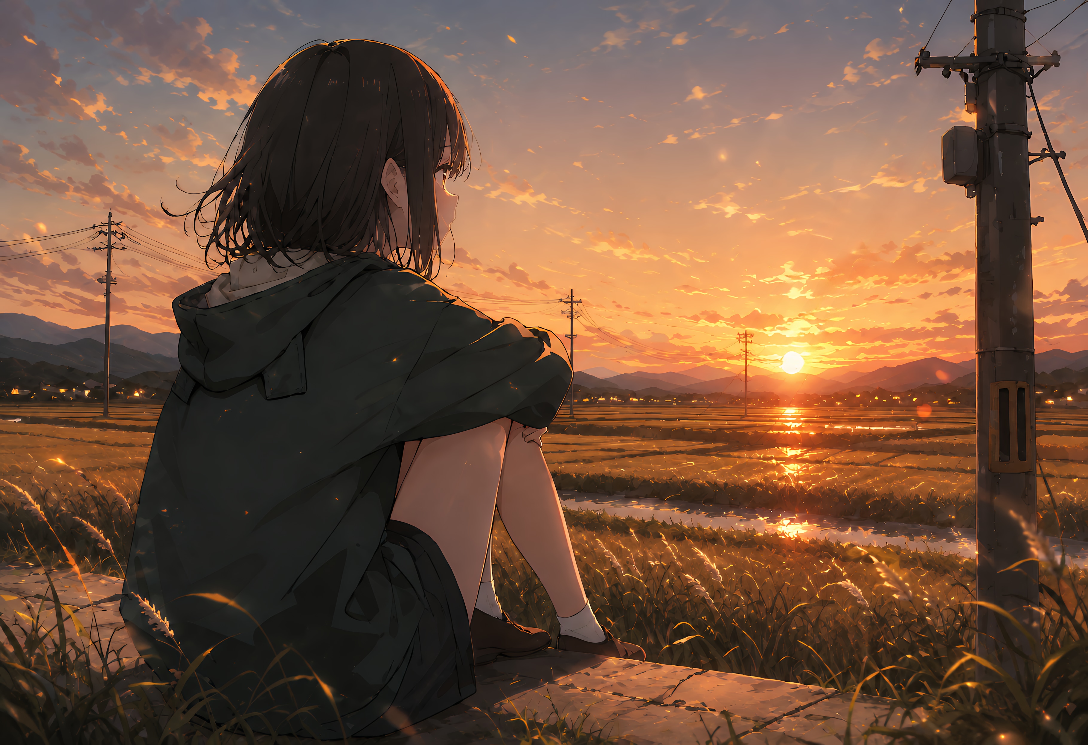 陽は沈む