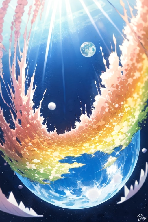 鈍色の世界2 | の人気AIイラスト・グラビア