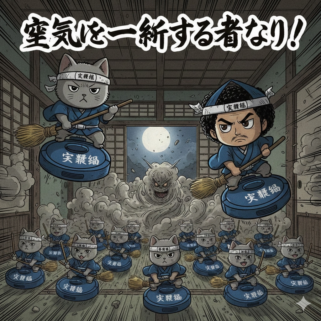 小説『塵芥浪士を除去しに参る！』【ニャンノ世界】