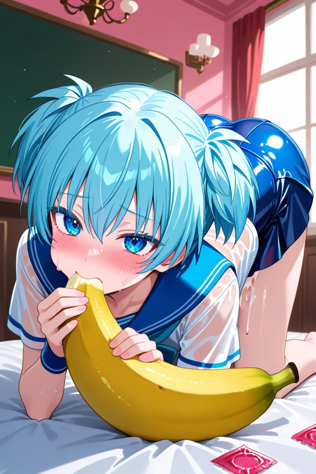 暗殺教室　潮田渚　バナナ