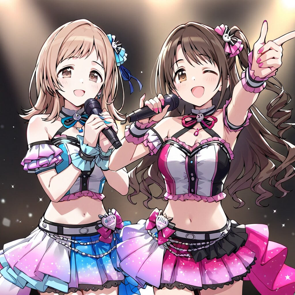 櫻木真乃＆島村卯月のライブ