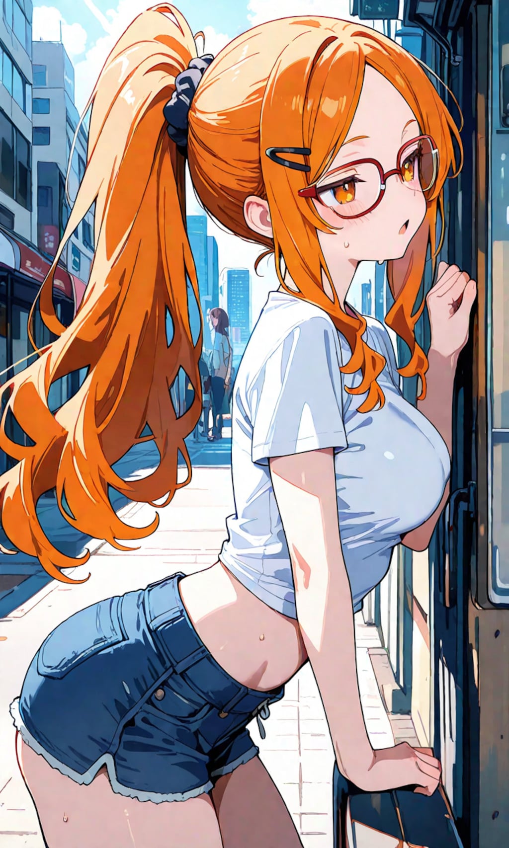 りっちゃん、外出