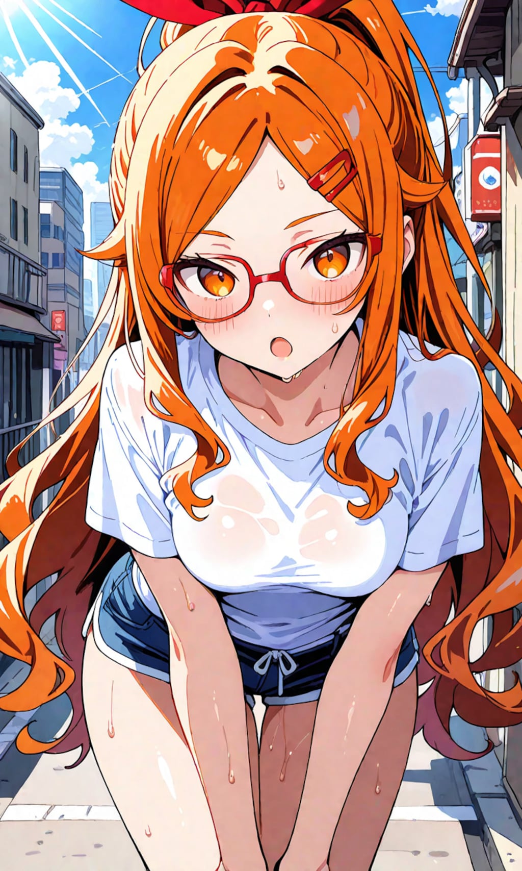 りっちゃん、外出