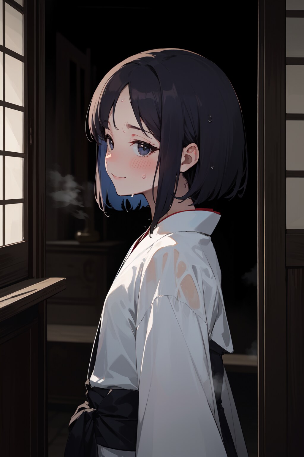お風呂 お先でした