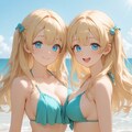 姉妹の夏休み 3枚目