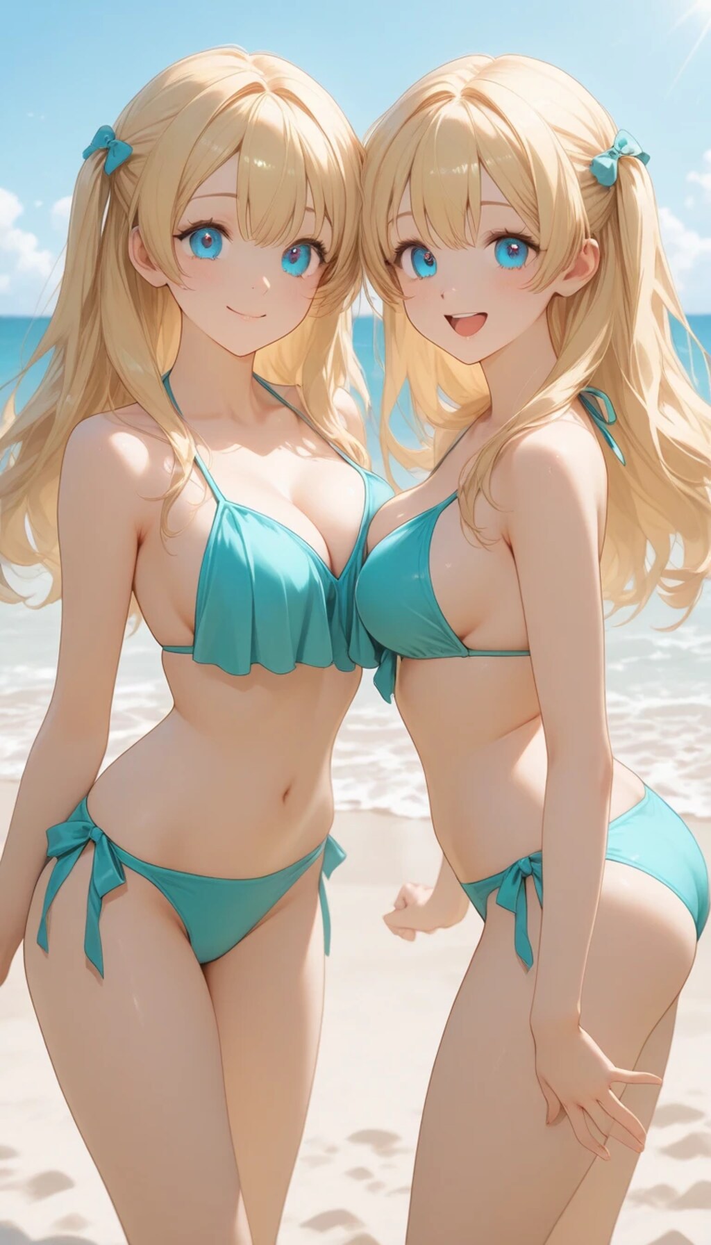 姉妹の夏休み