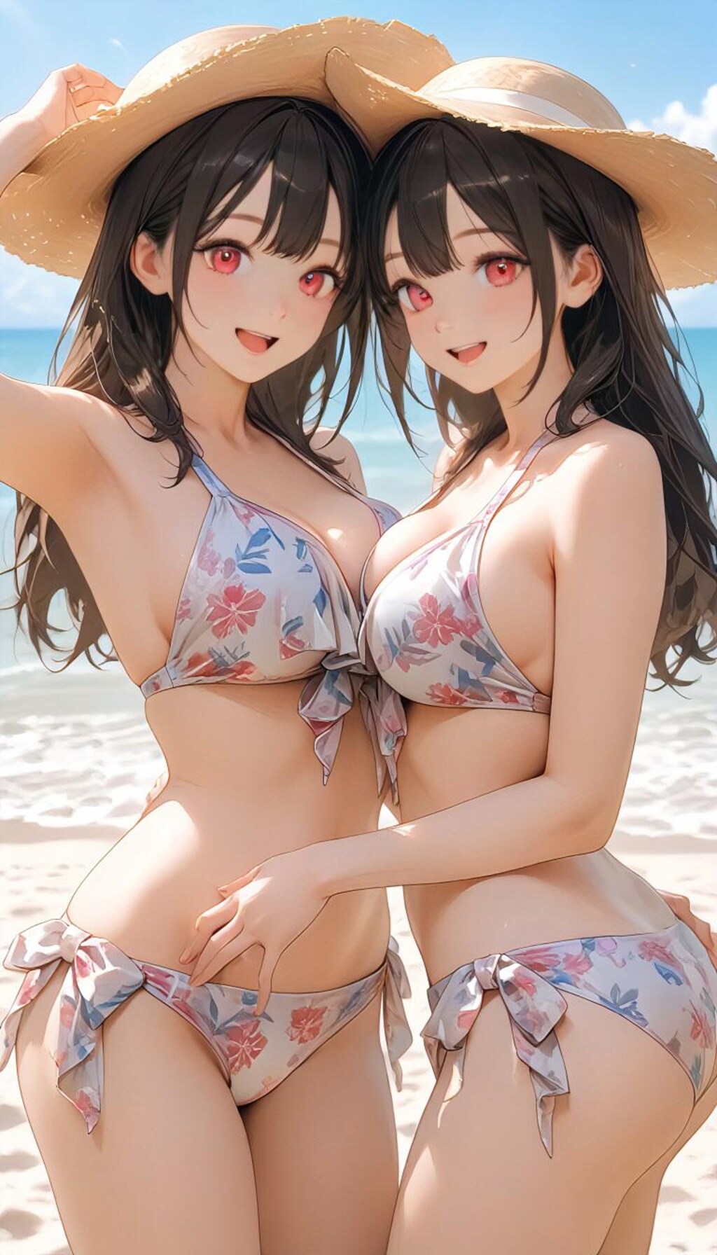 姉妹の夏休み