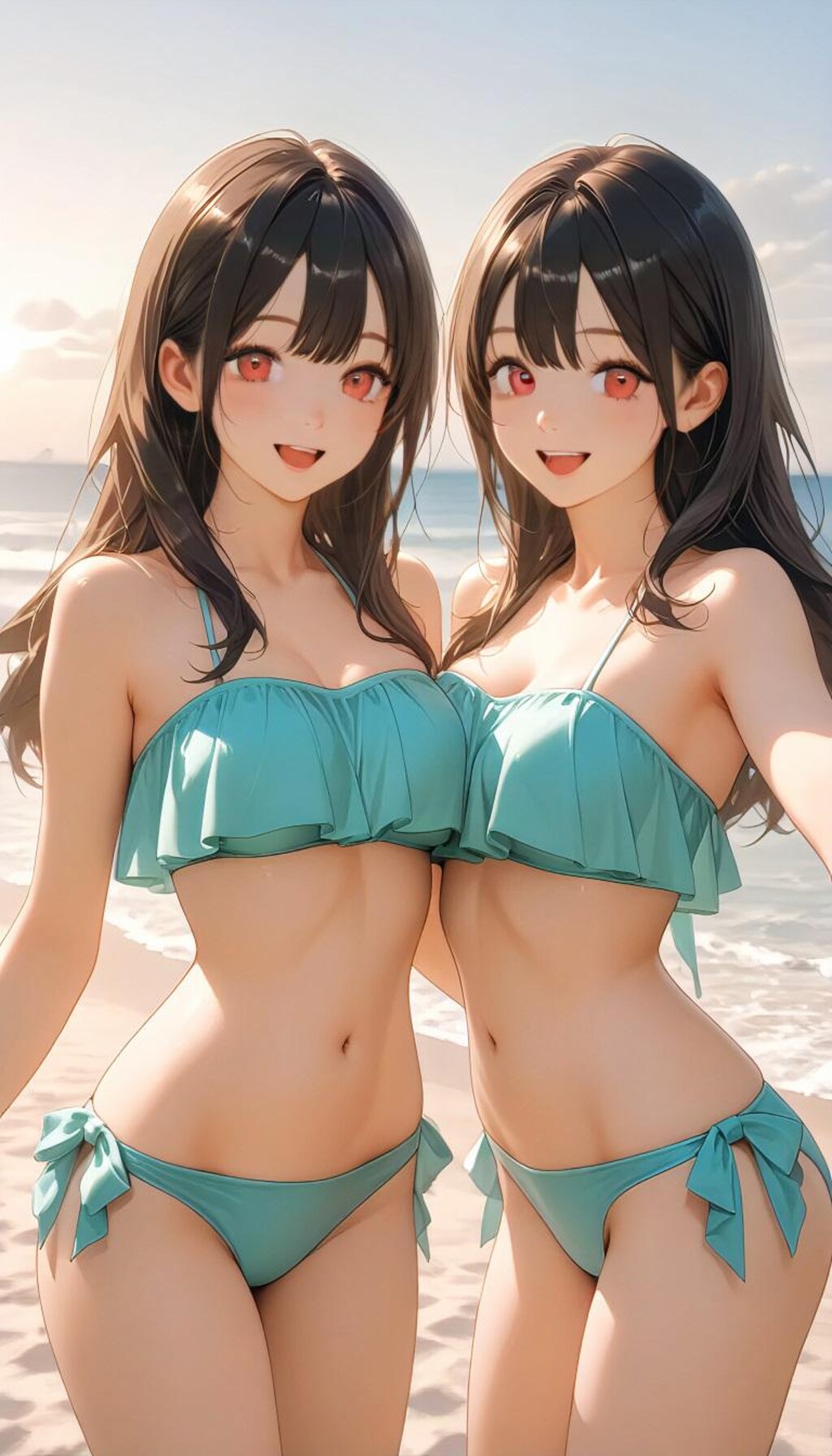 姉妹の夏休み