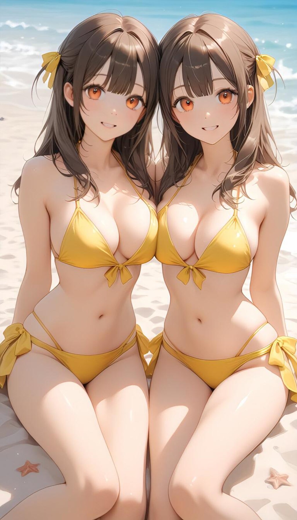姉妹の夏休み