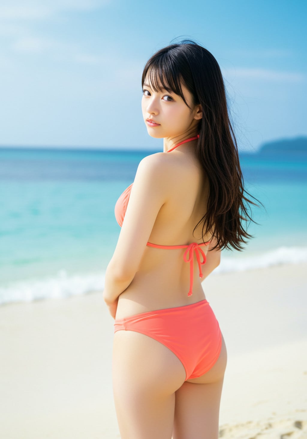 ImageFXで彼女の水着姿２