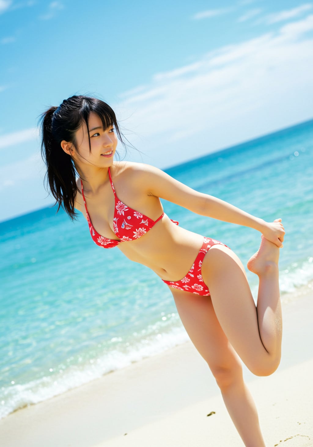 ImageFXで彼女の水着姿２