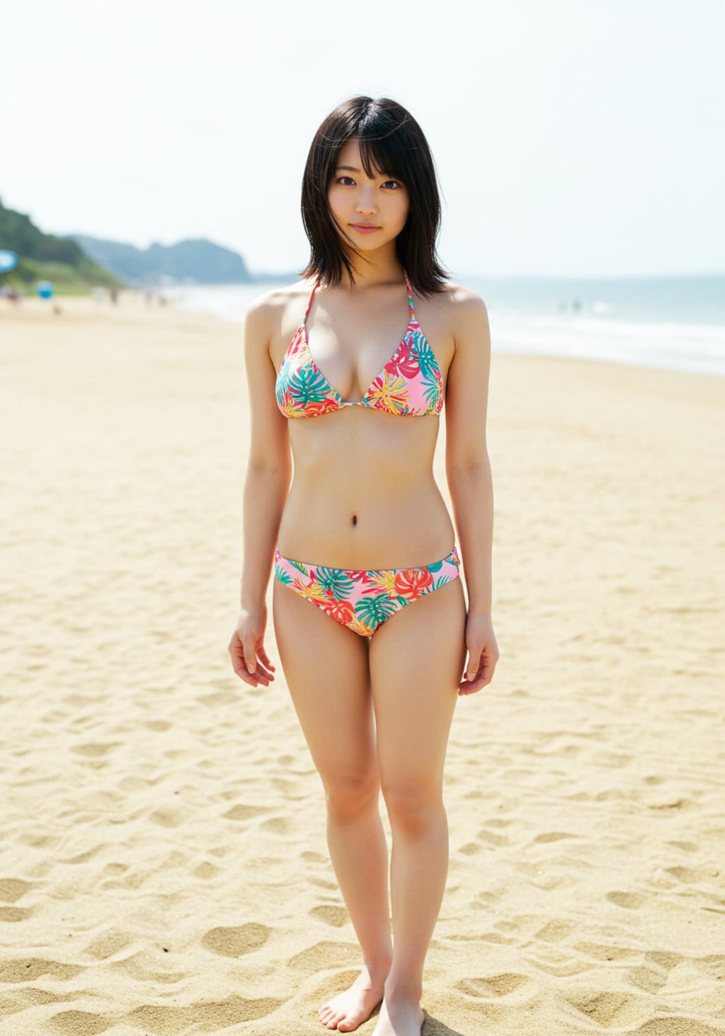 ImageFXで彼女の水着姿２