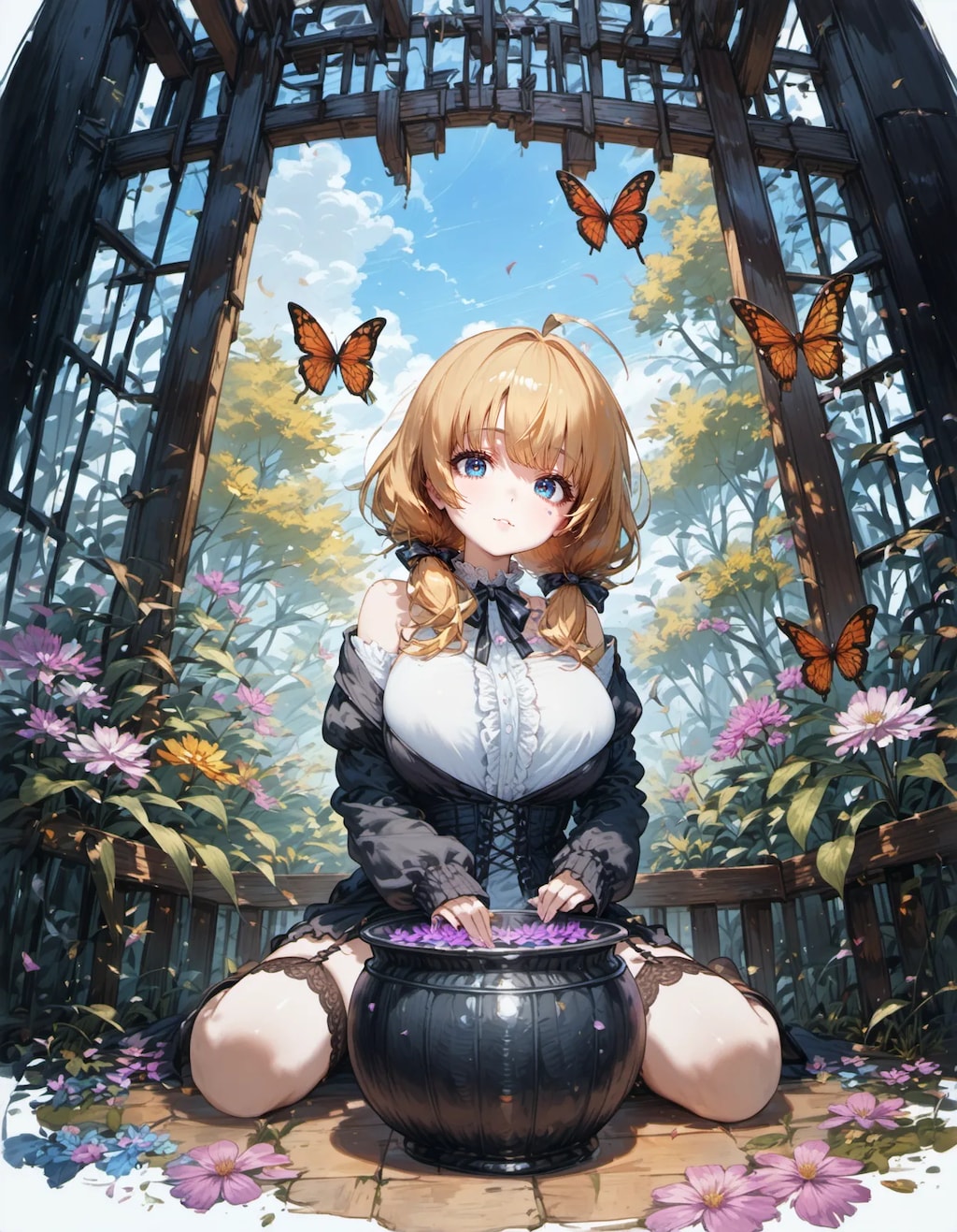 Butterflies of the Forgotten Garden