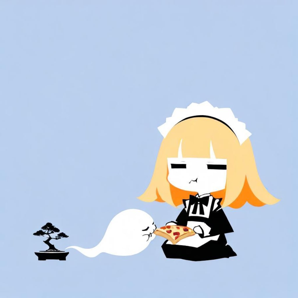 おピッツァ道 with お化けさん🍕👻