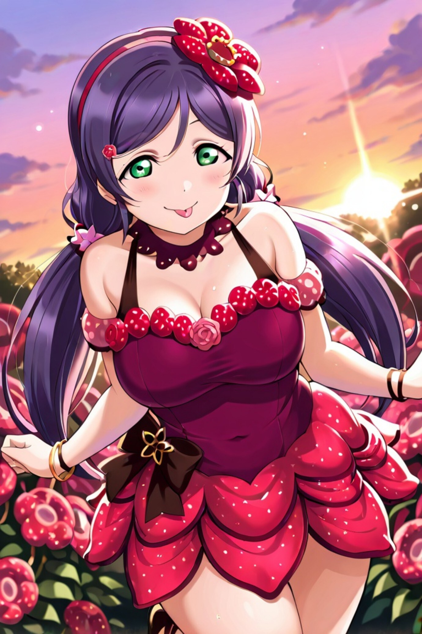 東條希 | の人気AIイラスト・グラビア